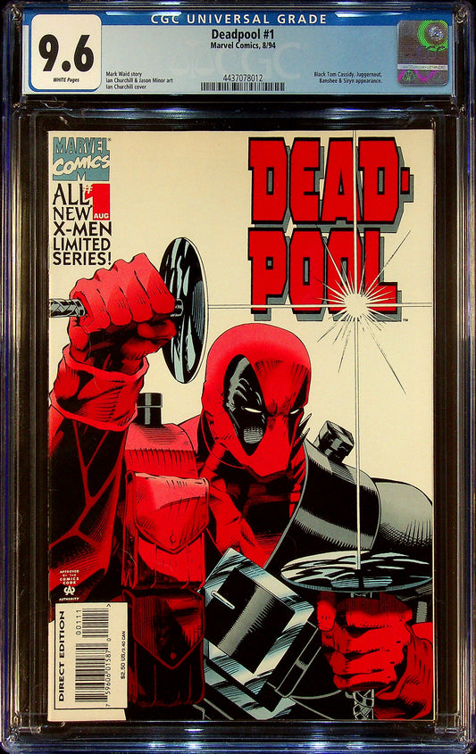 Deadpool #1 CGC 9.6