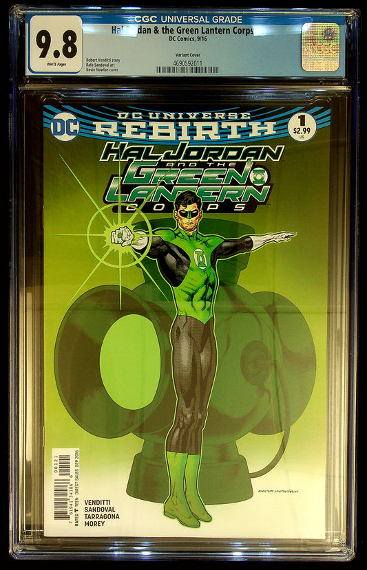 Hal Jordan & the Green Lantern Corps #1 Variant Cover CGC 9.8