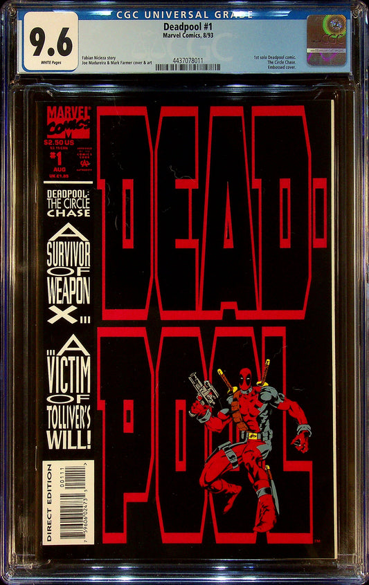 Deadpool #1 CGC 9.6
