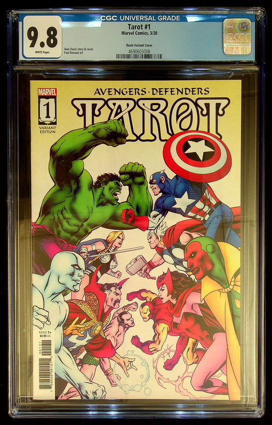 Tarot #1 Davis Variant Cover CGC 9.8
