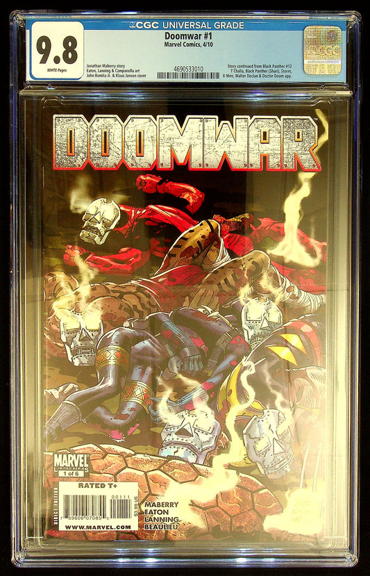 Doomwar #1 CGC 9.8