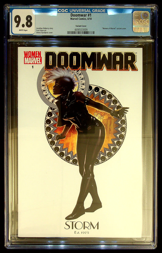 Doomwar #1 CGC 9.8 Variant Cover