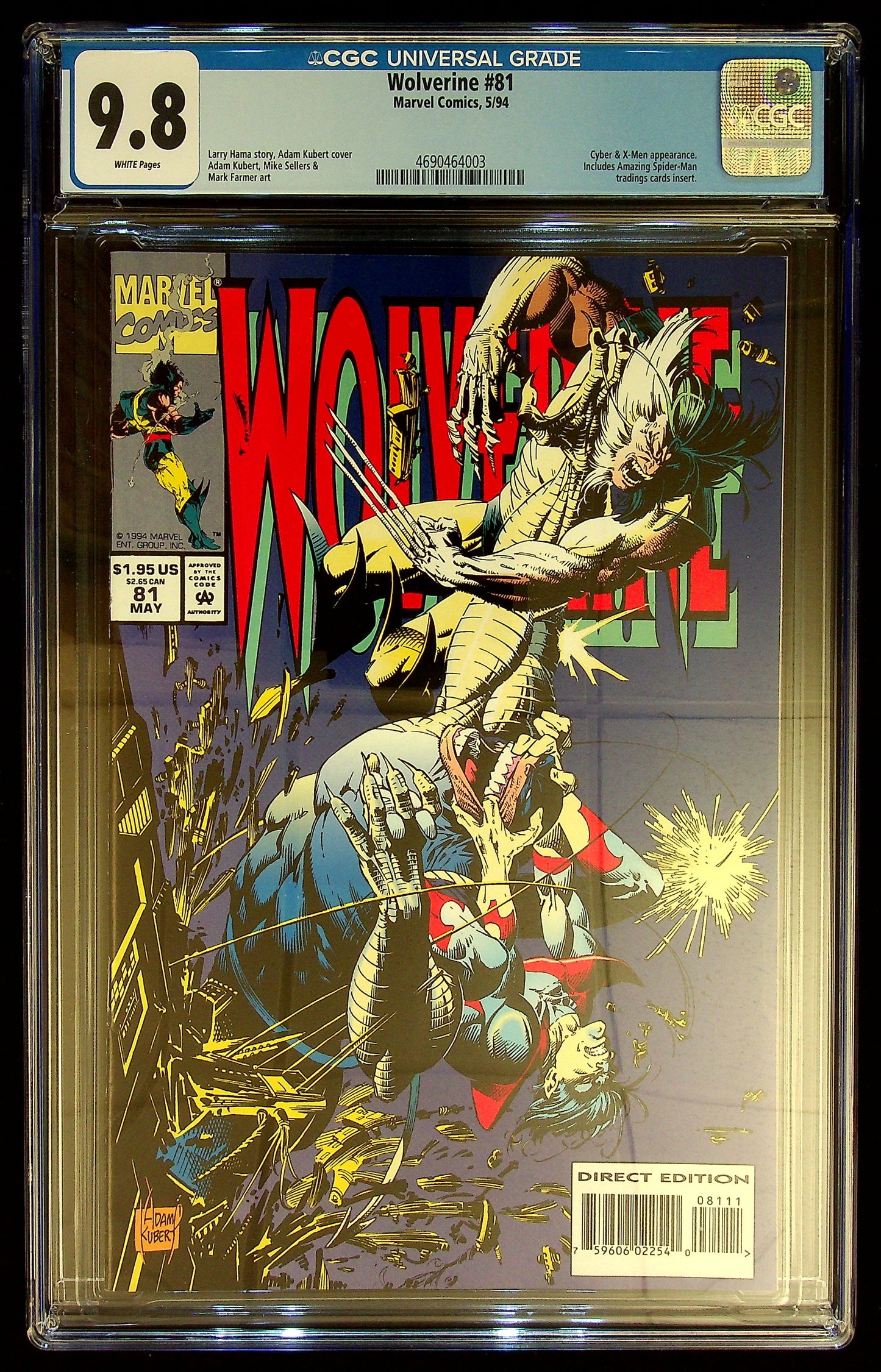 Wolverine #81 CGC 9.8