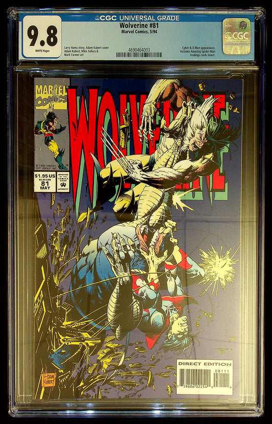 Wolverine #81 CGC 9.8