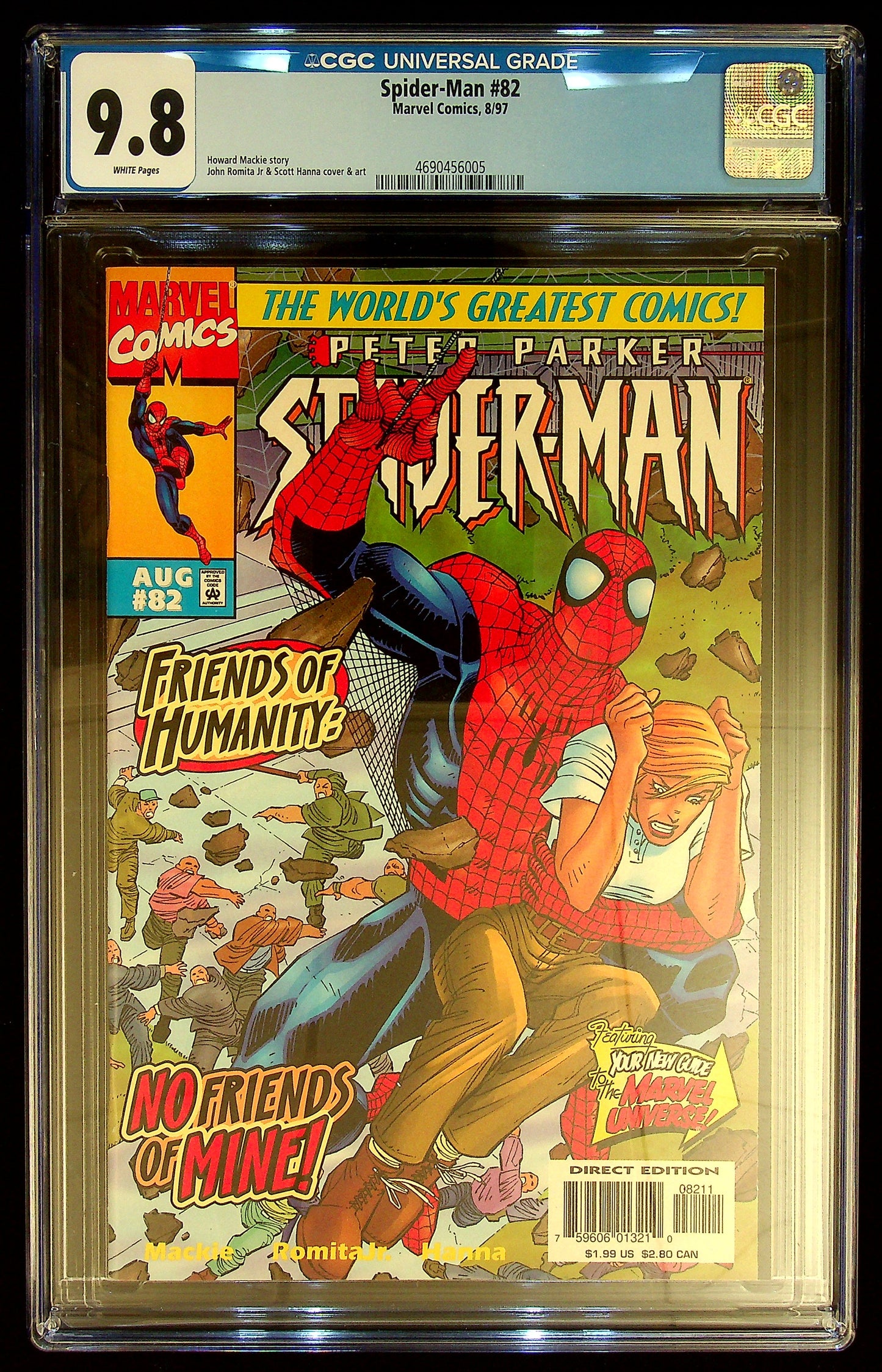 Spider-Man #82 CGC 9.8