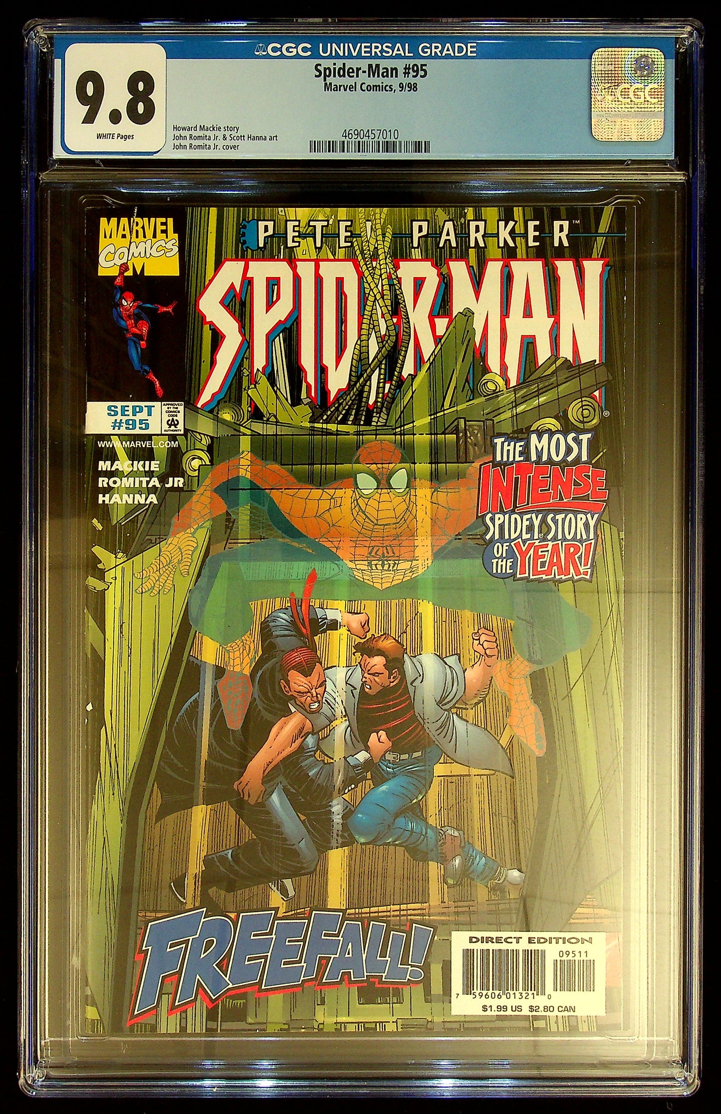 Spider-Man #95 CGC 9.8