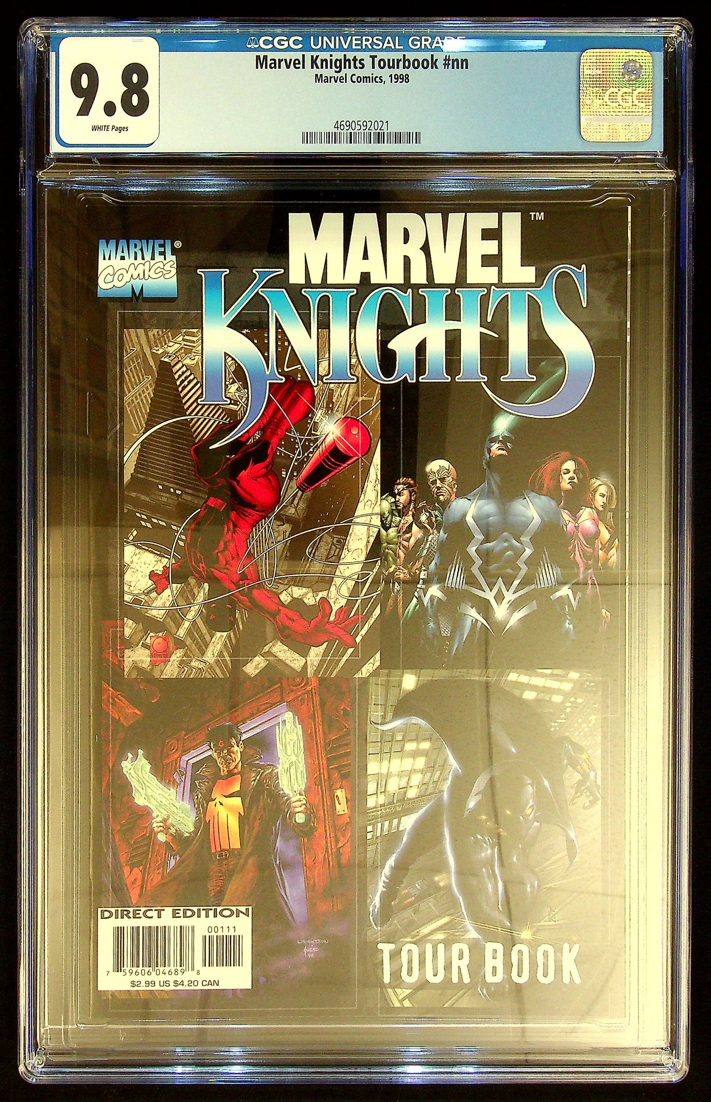 Marvel Knights Tourbook #nn CGC 9.8