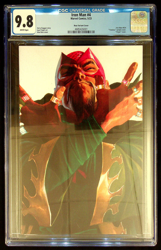 Iron Man #4 CGC 9.8 [Ross Variant Cover]