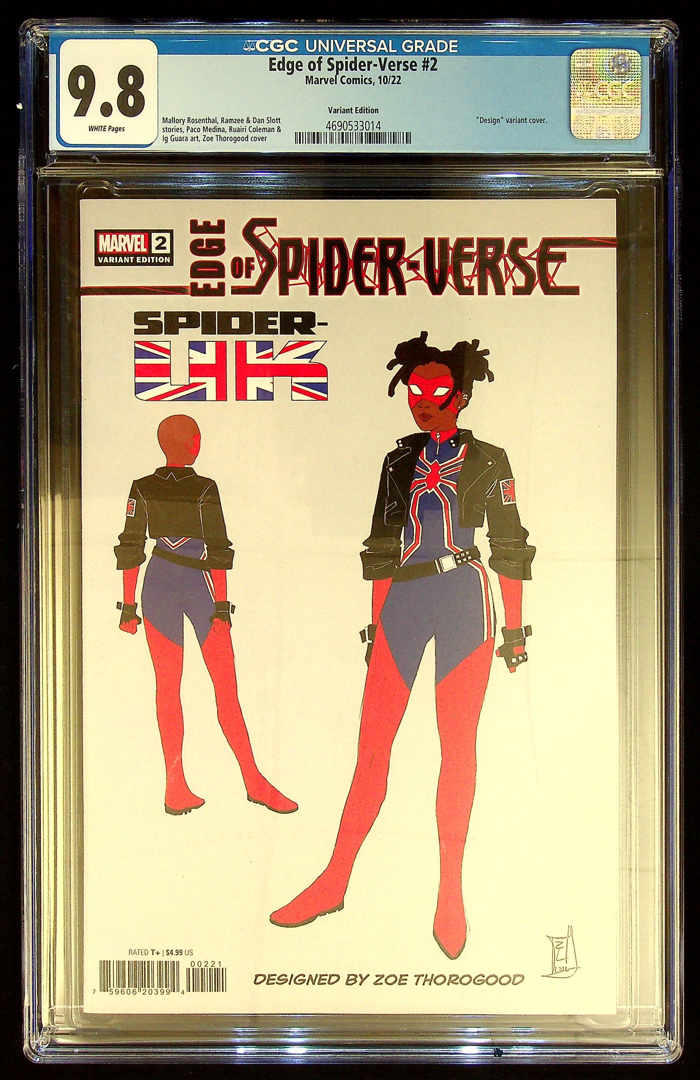 Edge of Spider-Verse #2 CGC 9.8