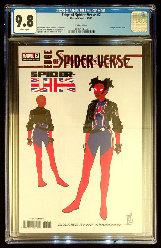 Edge of Spider-Verse #2 CGC 9.8