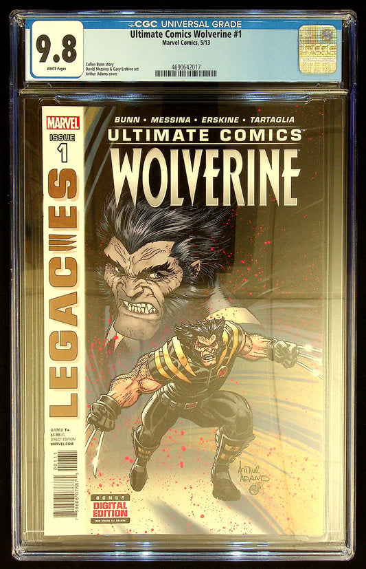 Ultimate Comics Wolverine #1 CGC 9.8