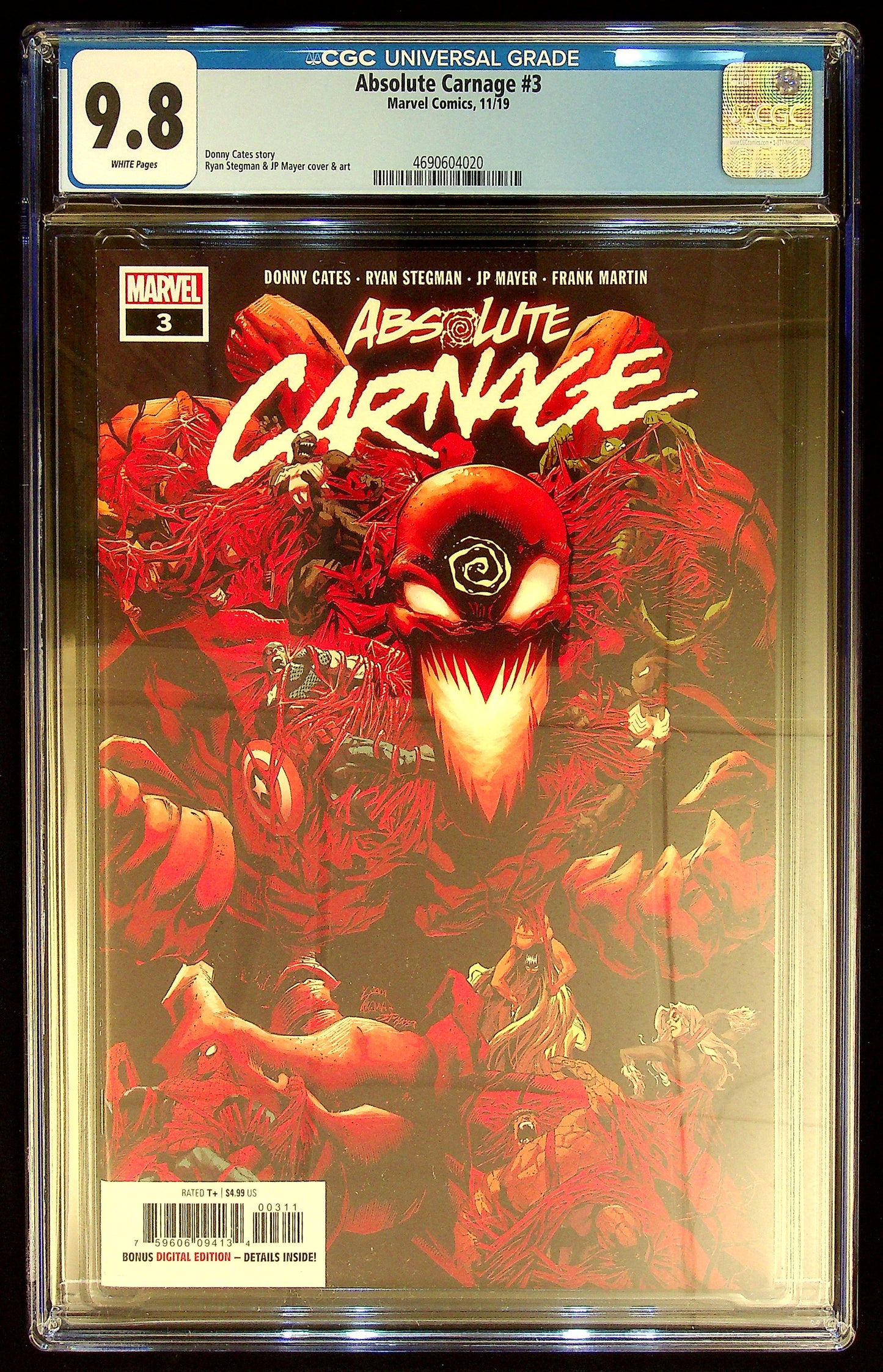 Absolute Carnage #3 CGC 9.8