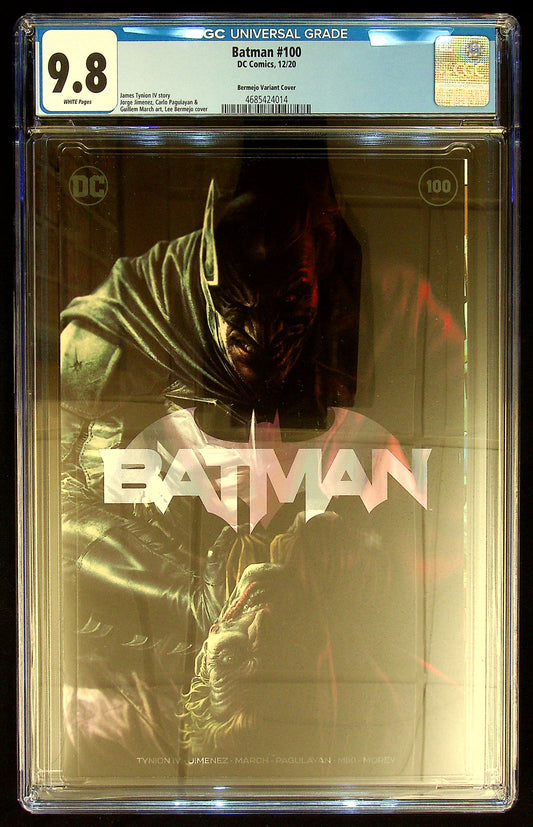 Batman #100 CGC 9.8 [Bermejo Variant Cover]