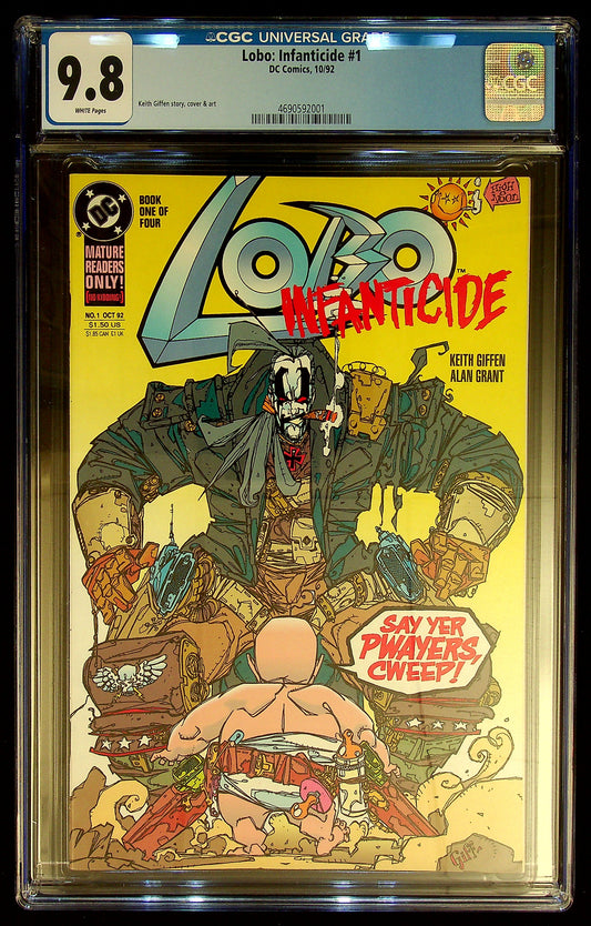 Lobo: Infanticide #1 CGC 9.8