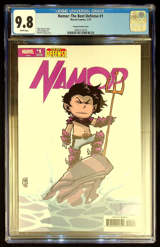 Namor: The Best Defense #1 CGC 9.8 [Young Variant Cover]