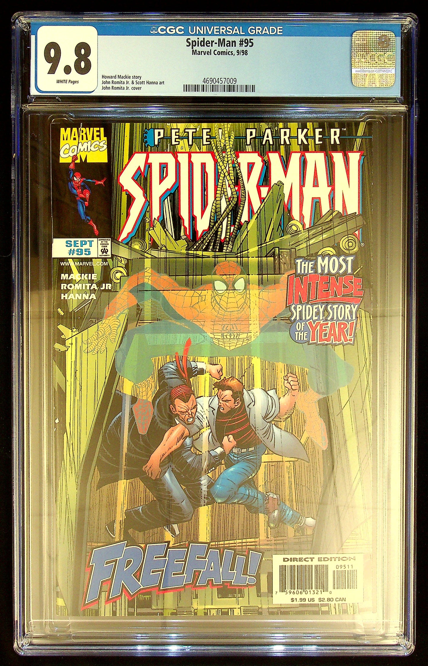Spider-Man #95 CGC 9.8