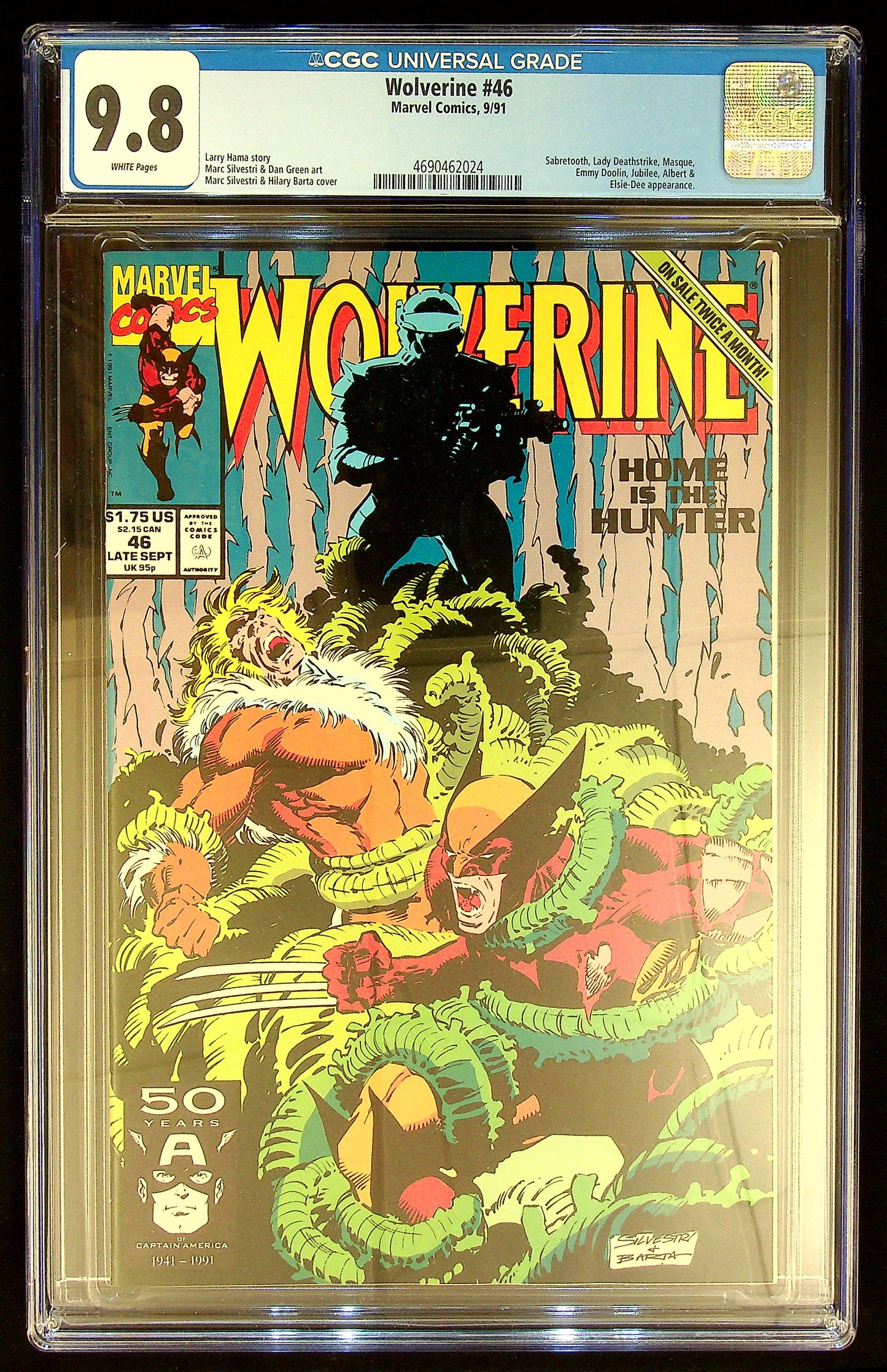 Wolverine #46 CGC 9.8