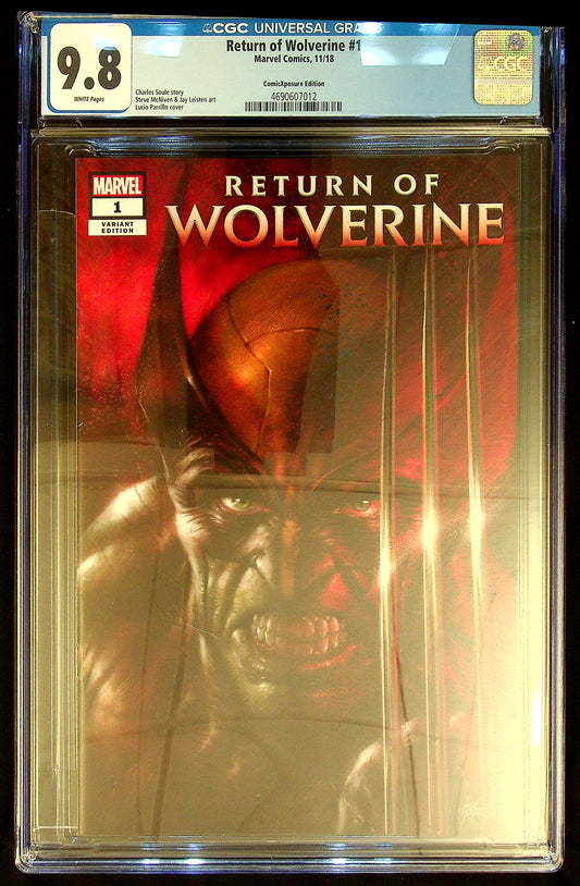 Return of Wolverine #1 CGC 9.8 [ComicXposure Edition]