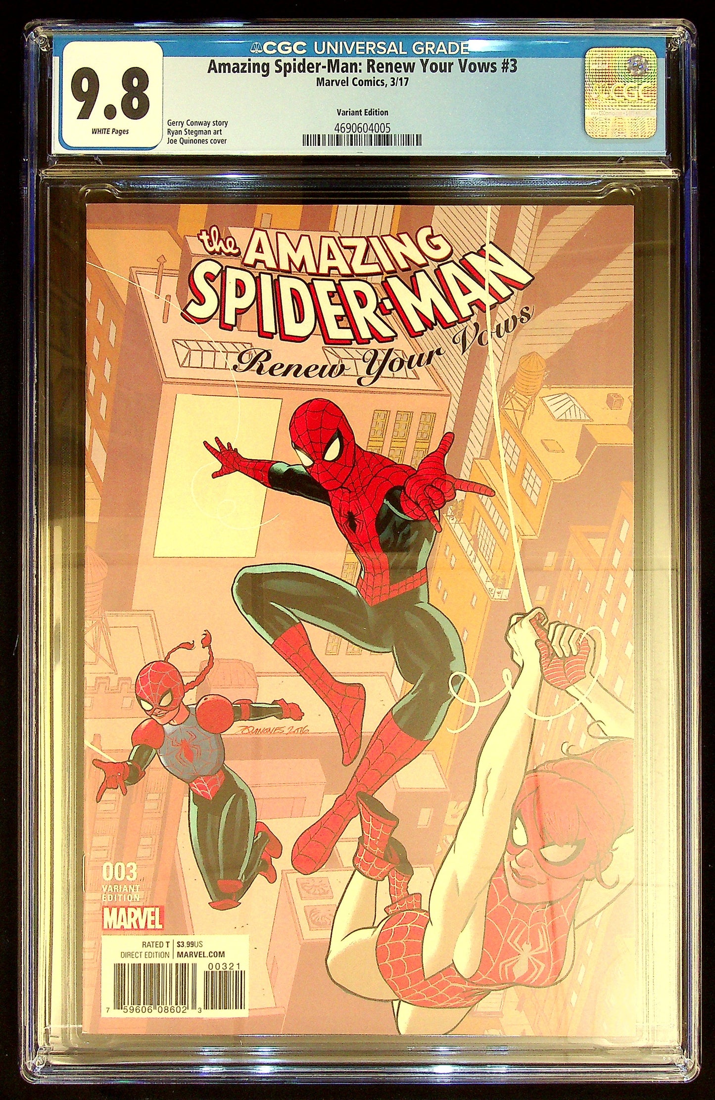 Amazing Spider-Man: Renew Your Vows #3 CGC 9.8 [Variant Edition]