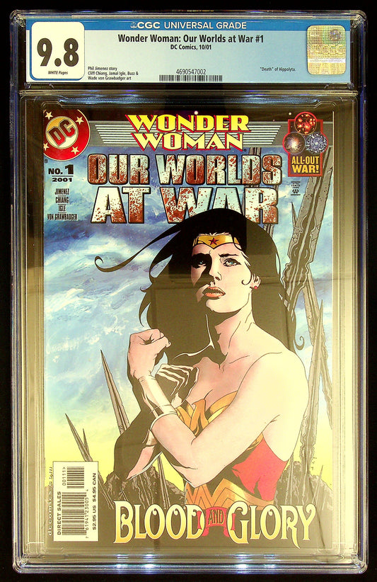 Wonder Woman: Our Worlds at War #1 CGC 9.8