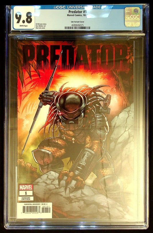 Predator #1 CGC 9.8 [Lim Variant Cover]