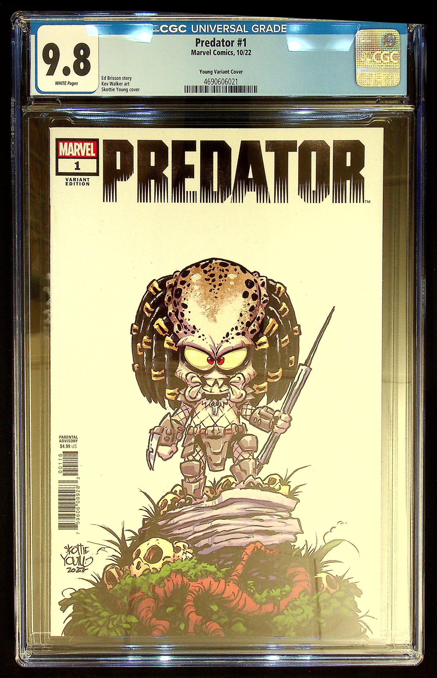 Predator #1 CGC 9.8 [Young Variant Cover]