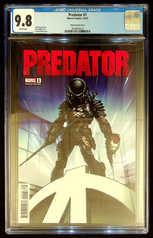 Predator #1 CGC 9.8 [Finch Variant Cover]