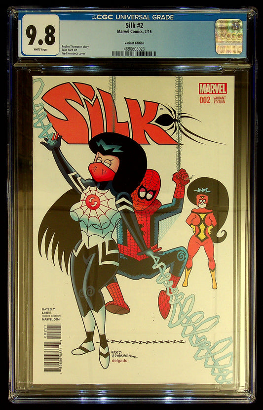 Silk #2 CGC 9.8 [Variant Edition]
