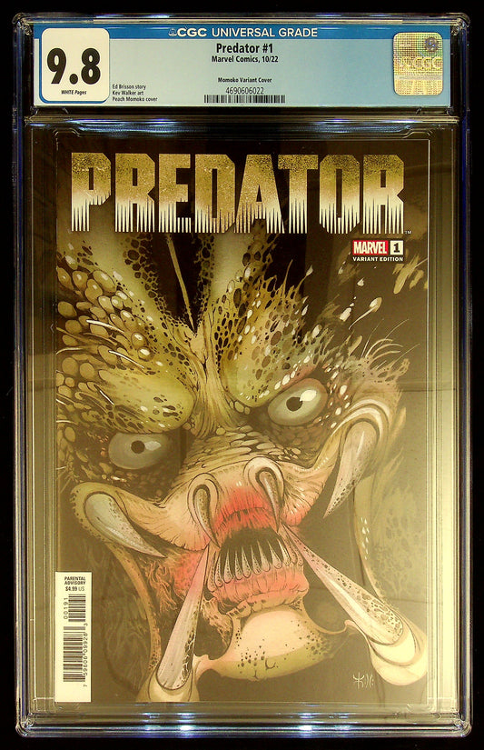 Predator #1 CGC 9.8 [Momoko Variant Cover]