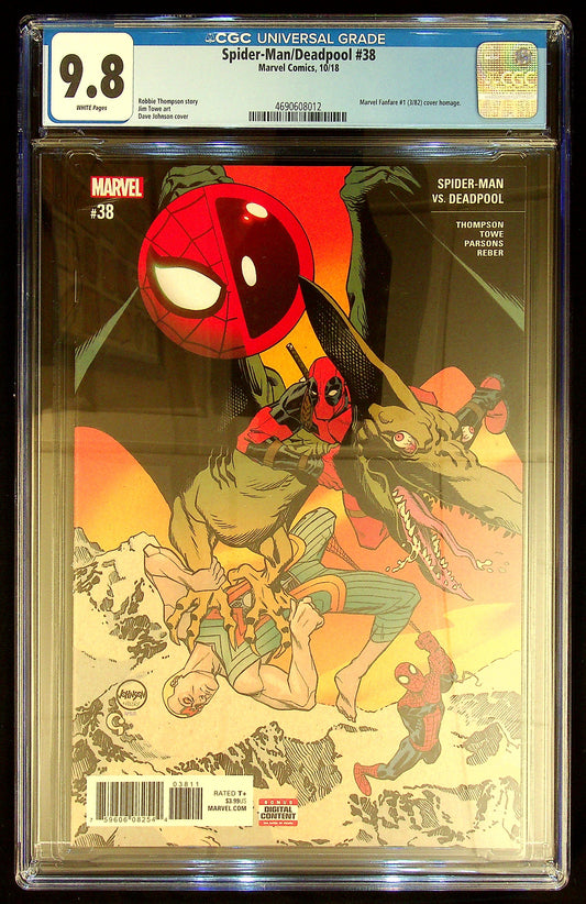 Spider-Man/Deadpool #38 CGC 9.8