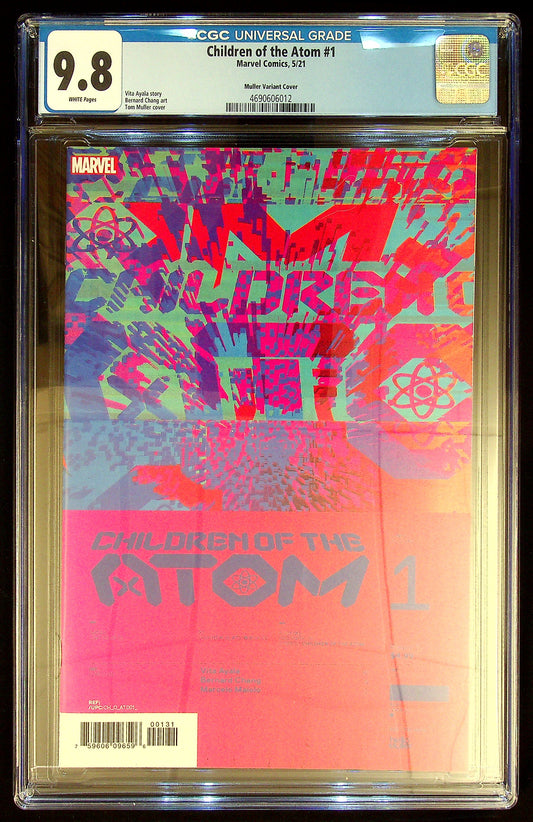 Children of the Atom #1 CGC 9.8 [Muller Variant Cover]