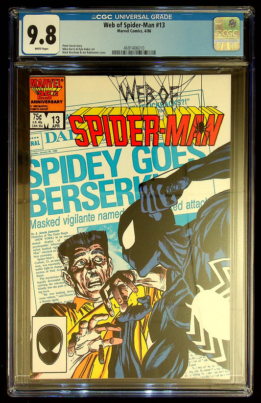Web of Spider-Man #13 CGC 9.8