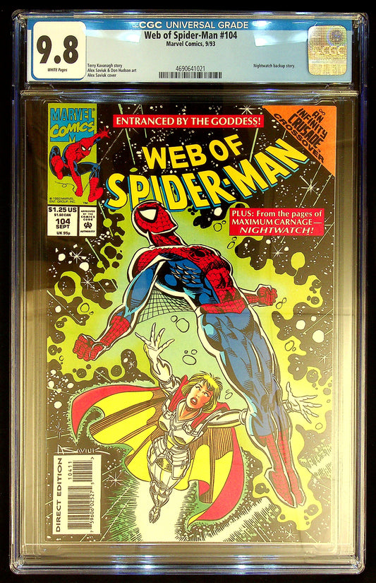 Web of Spider-Man #104 CGC 9.8