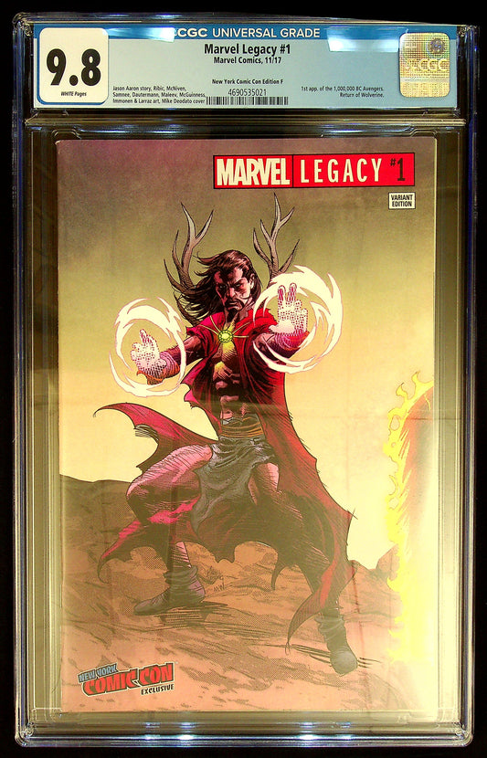 Marvel Legacy #1 CGC 9.8 [Variant]