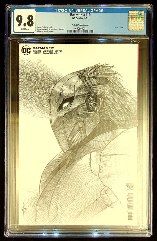 Batman #110 [Federici Variant Cover] CGC 9.8