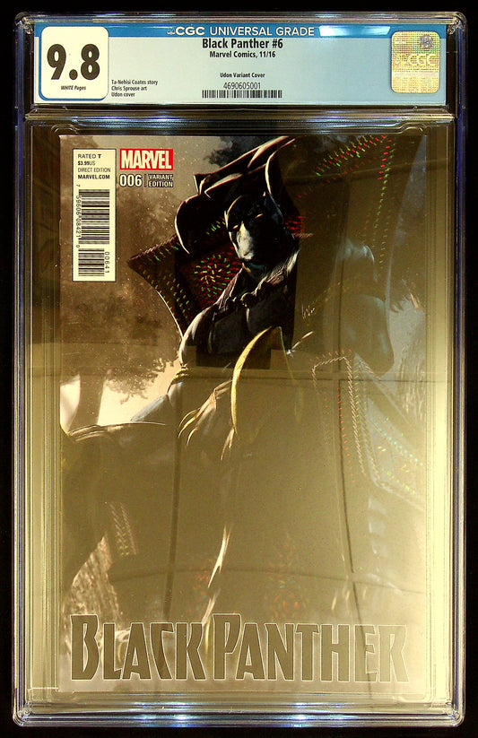 Black Panther #6 CGC 9.8 [Udon Variant Cover]
