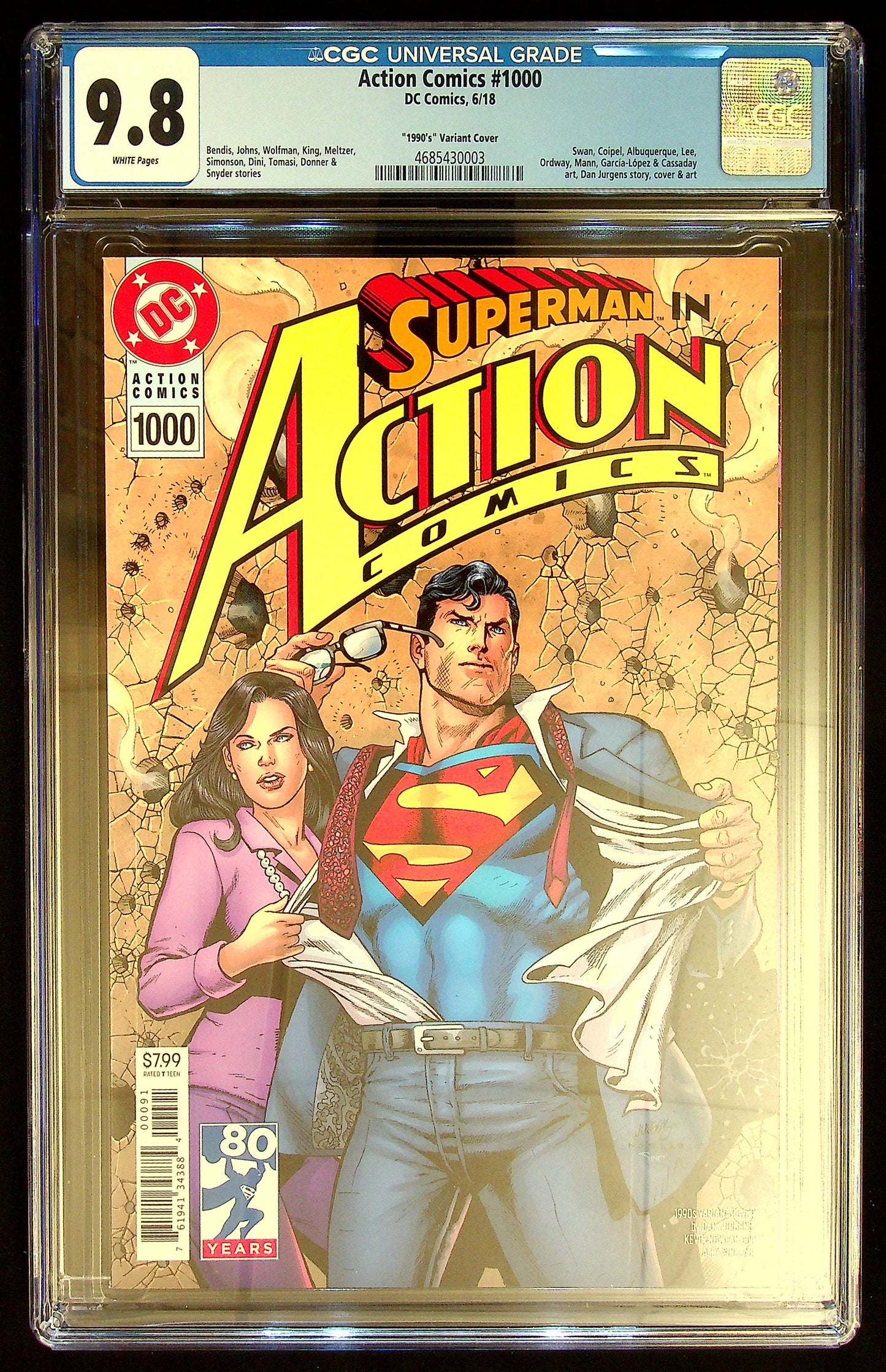 Action Comics #1000 CGC 9.8 [1990's Variant Cover]
