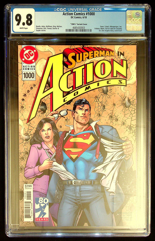 Action Comics #1000 CGC 9.8 [1990's Variant Cover]