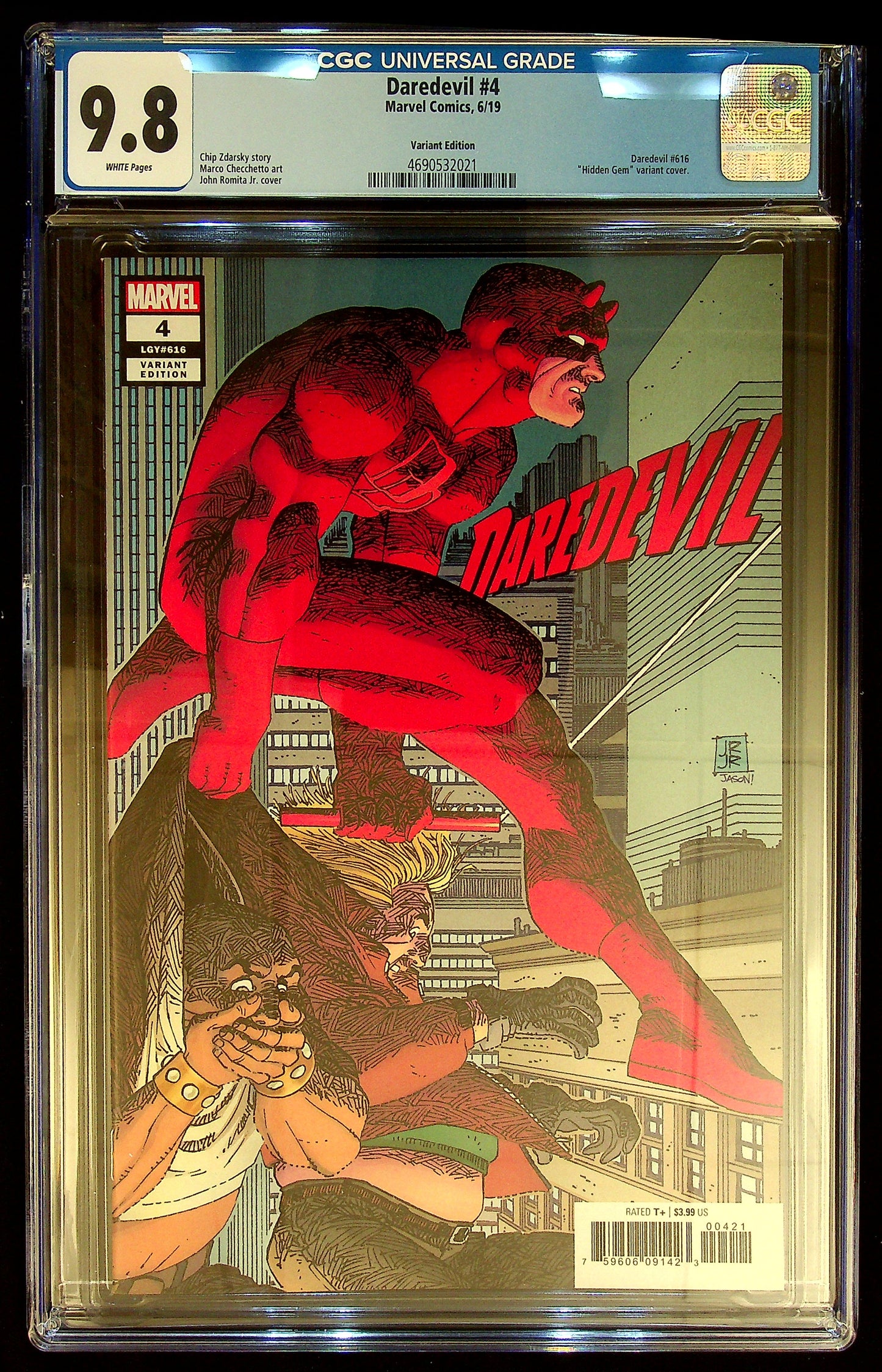 Daredevil #4 CGC 9.8 [Variant Edition]