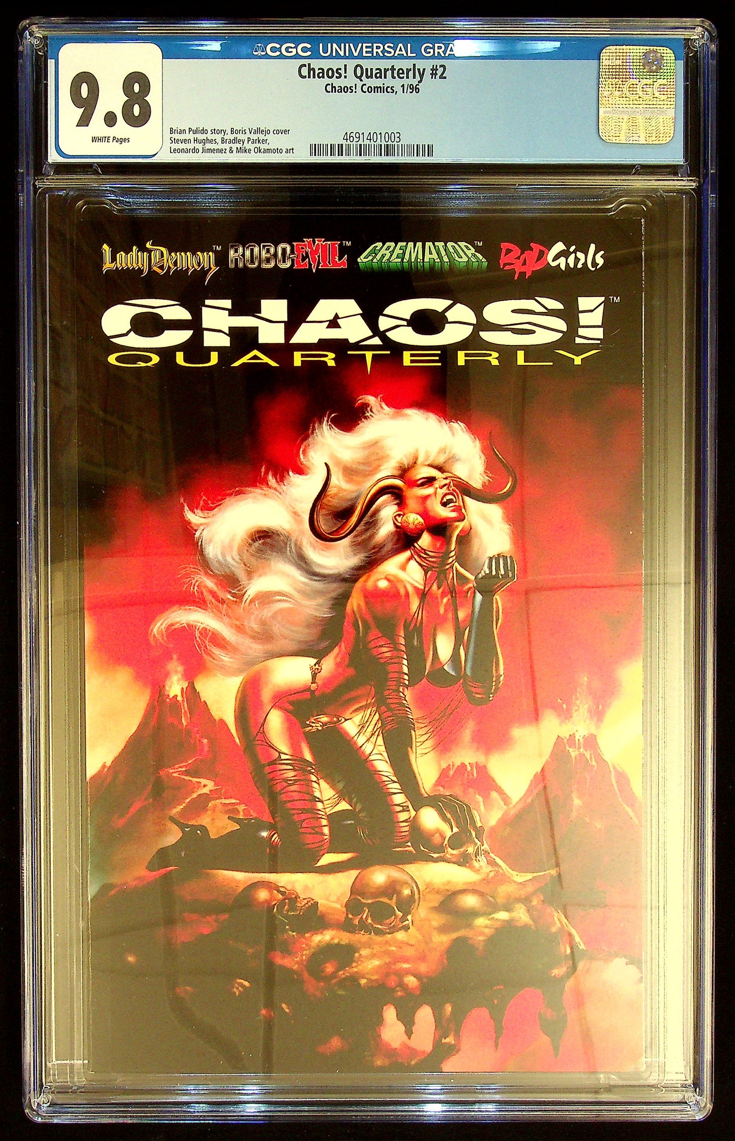 Chaos! Quarterly #2 CGC 9.8