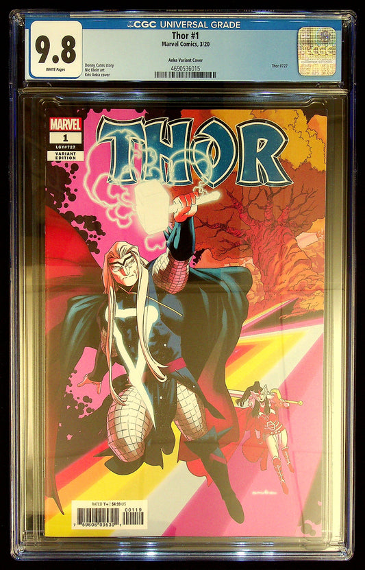 Thor #1 CGC 9.8 Anka Variant