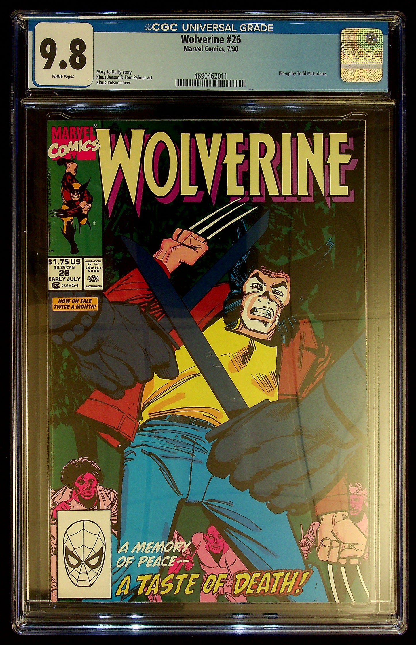 Wolverine #26 CGC 9.8