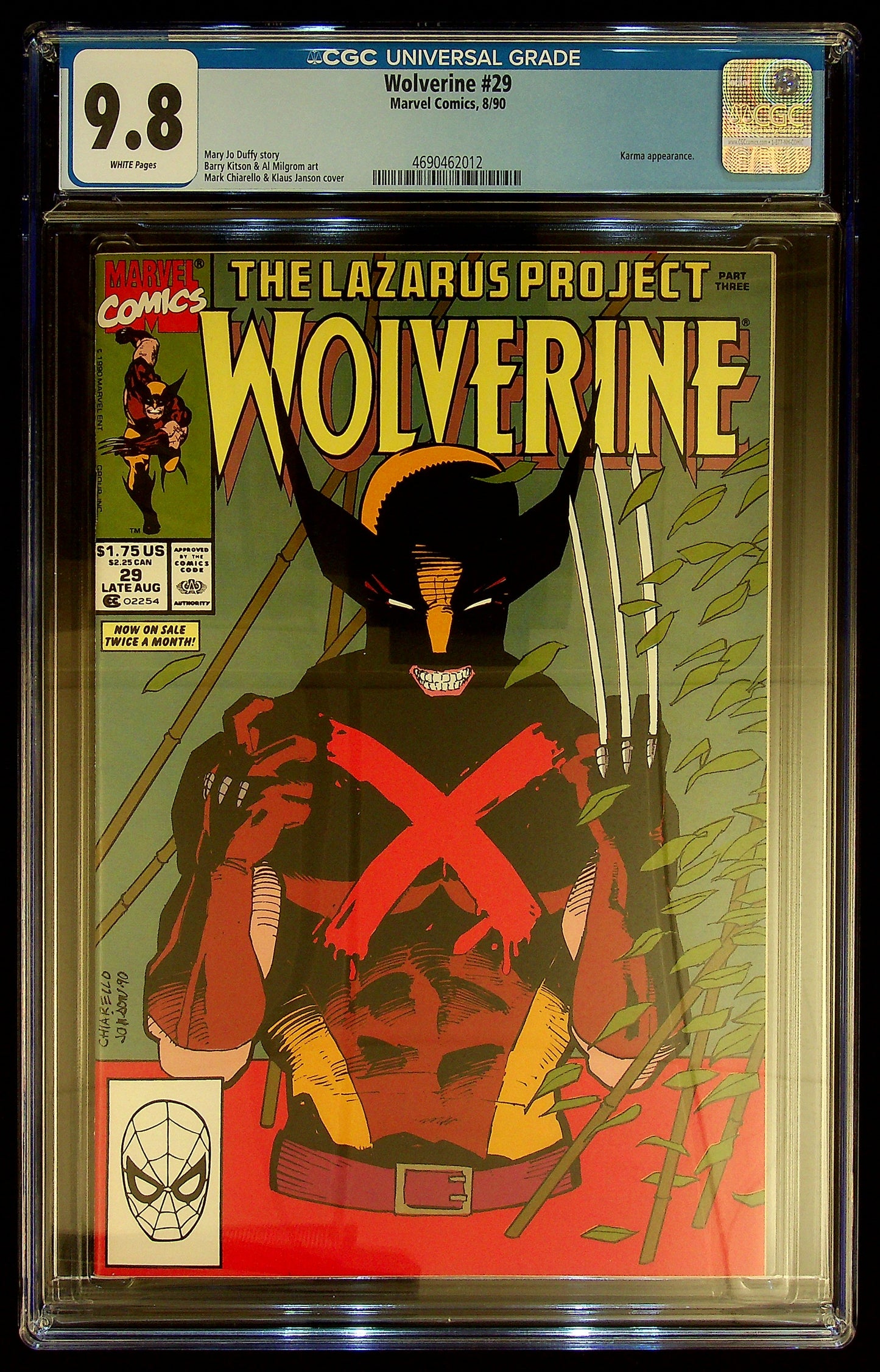 Wolverine #29 CGC 9.8