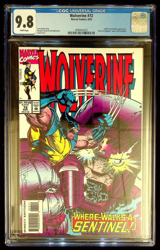 Wolverine #72 CGC 9.8