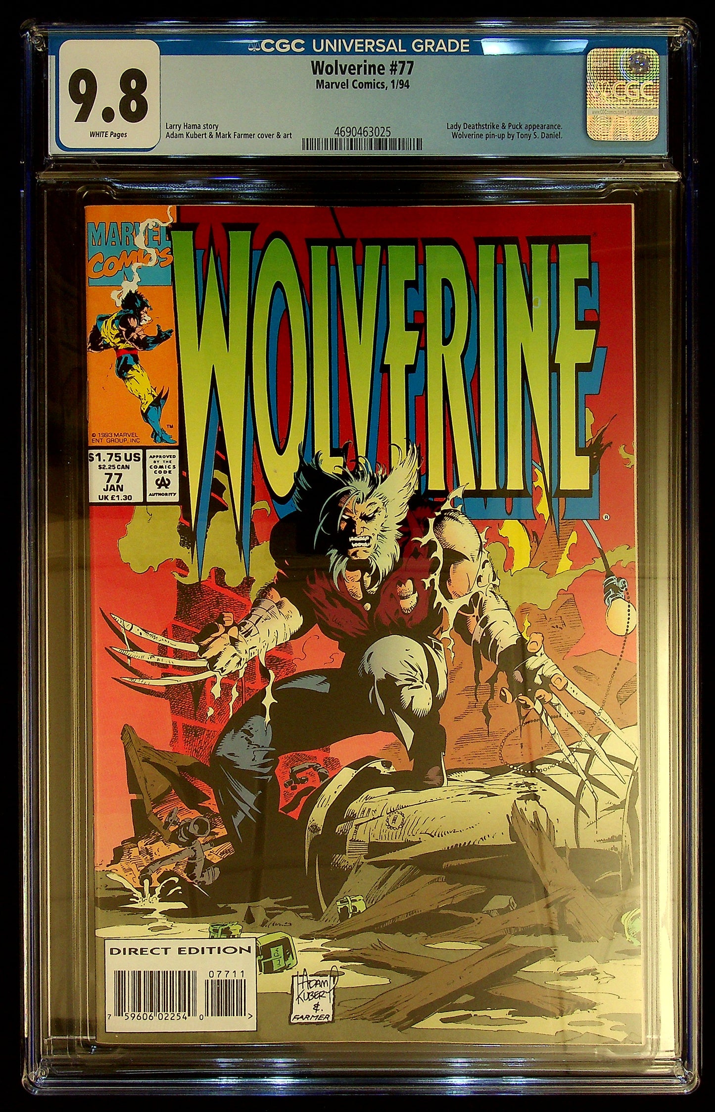 Wolverine #77 CGC 9.8