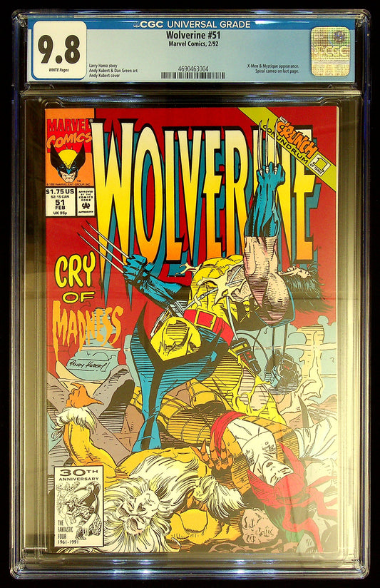 Wolverine #51 CGC 9.8