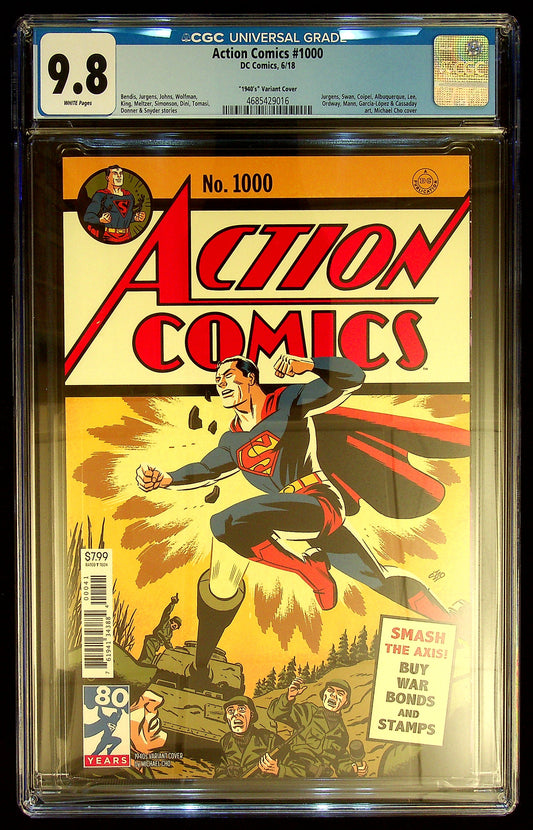 Actions Comics #1000 [1940's Variant Cover]