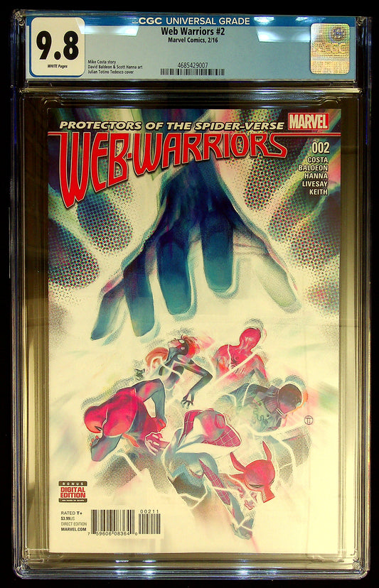 Web Warriors #2 CGC 9.8