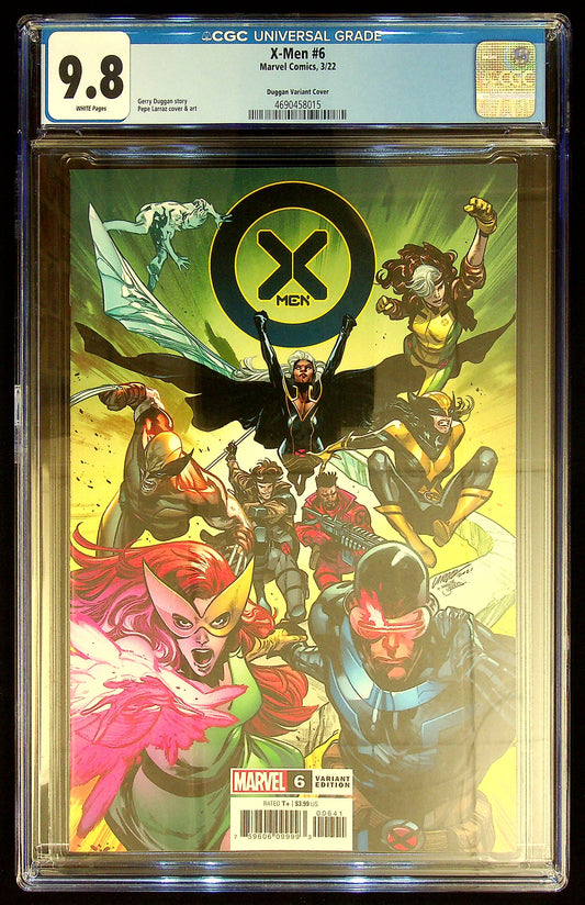 X-Men #6 [Duggan Variant Cover] CGC 9.8