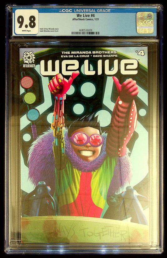 We Live #4 CGC 9.8